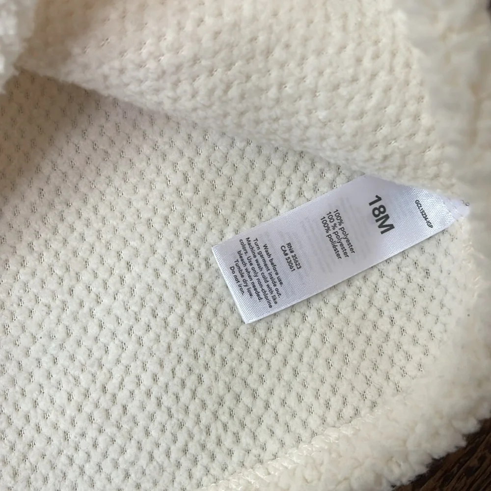 Carter’s Fleece Hoodie - 18 months